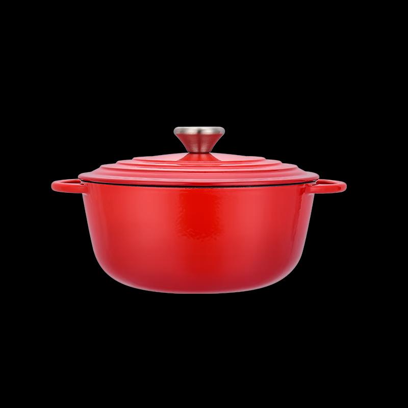 Deslang 22cm Cast Iron Enamel Pot