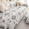 Copridivano in tessuto jacquard elastico Copridivano elasticizzato Copridivano componibile a forma di L Fodera angolare per soggiorno 1/2/3/4 posti