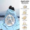 1pc, Sanrio Cinnamoroll Long-Eared Wonder Pup: A Cozy Home Decor Gift, Flannel Throw Blanket for Bedroom, Living Room, Travel, Camping, Car, Beach, Of