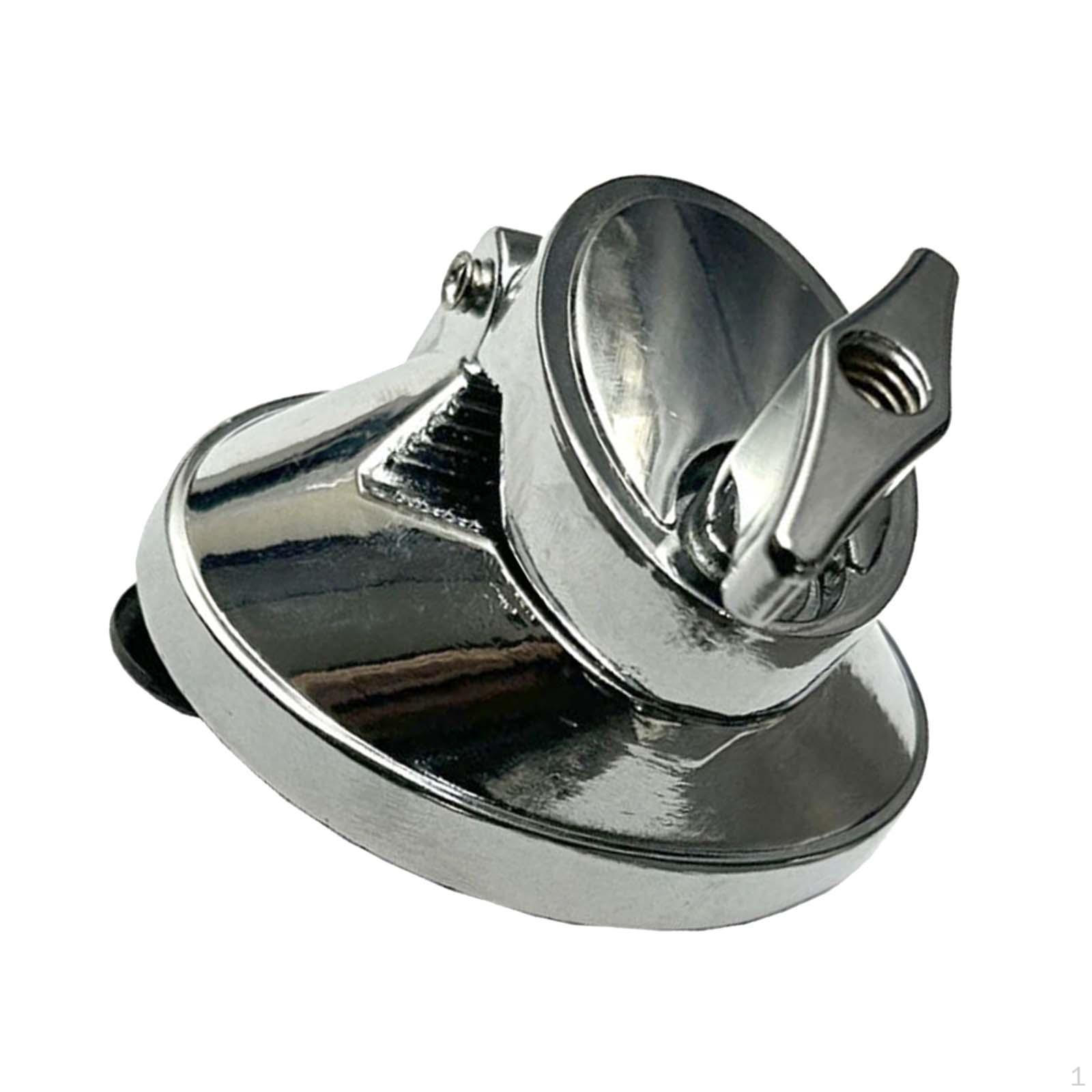Floor Tom Leg Clamp Stand, Drum Mount Bracket, Wing Nuts Single Bracket Cymbal Holder Clamp,