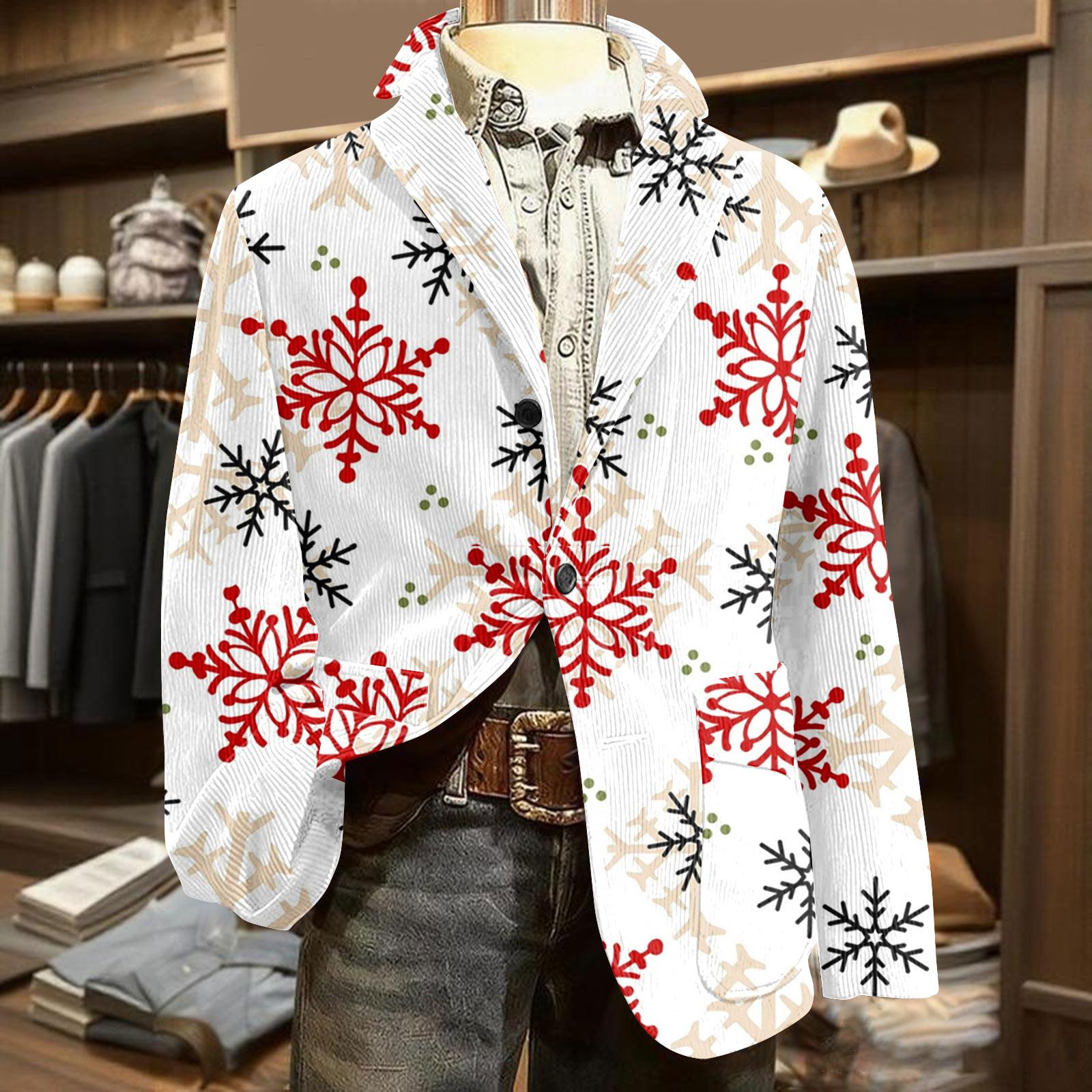 

Мужской вельветовый теплый пиджак-кардиган с принтом и карманами, мужской повседневный костюм XL белый