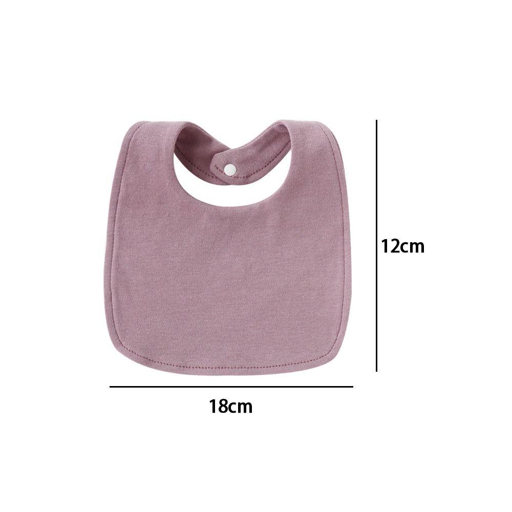 4 Peças Babador de Algodão para Bebê Conjunto de Babadores de Camadas Duplas Toalhas de Saliva de Alta Qualidade Acessórios para Bebês