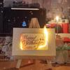 Love Puzzle Recording Greeting Card Flame Burning Valentine'S Day Greeting Card Girlfriend Lovers Birthday Gift Decoration gIft