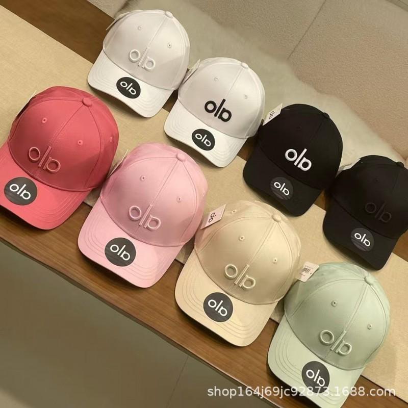 Alo Yoga Baseball Cap Men Women Breathable Sun Hat Adjustable Sport Couple Style Embroidered All Seasons