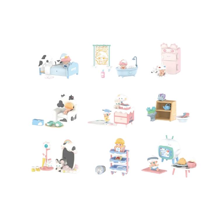POP MART DIMOO Home Collection Figure Equipment Mystery Boxes, Single Mystery Box