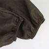 Shop   Women S Korean Made Round Layered Long Sleeve blouSe Black Rei Wbl260101