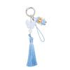 Chunsik Hanbok Blau Figur Quaste Riemen Schlüsselanhänger Koreanischer Traditioneller Charme