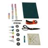 Quilting Kit Cutting Mat Cutting Knives Clips Needles U Shaped Scissors Circular Knifes Rotary