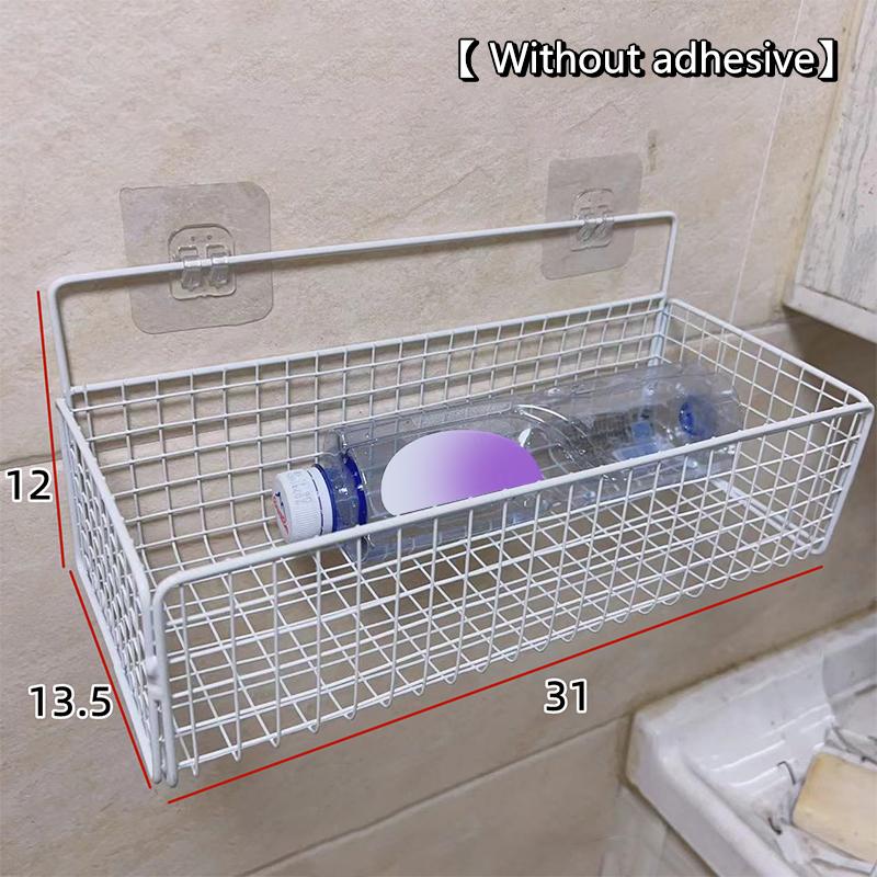 Kitchen And Bathroom Storage Rack No Drilling Required Wall-Mounted Storage Rack A8