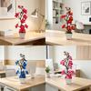 Plum Blossom Artificial Plant With Plastic Material For Home Decor And Spring Festival Displays
