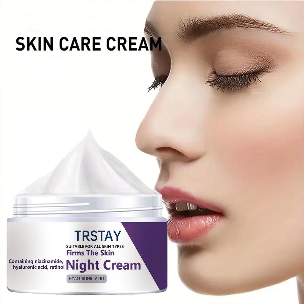 Retinol Cream for Face Best Facial Moisturizer for Aging Skin with Collagen and Hyaluronic Acid - Anti-Aging Face Cream