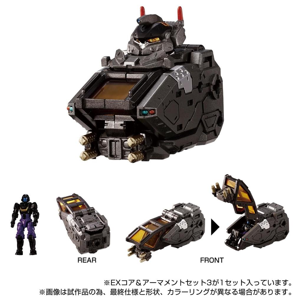 T-SPARK Diaclone EX Core & Armament Set 3