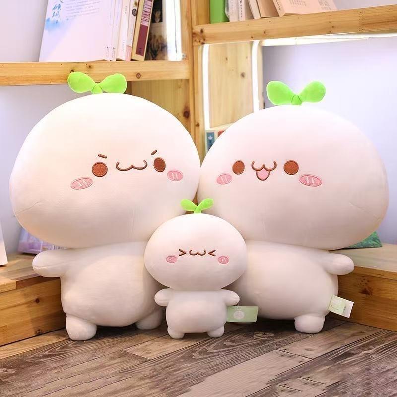 Plush Girl Sleep Doll Soft Fabric Cute Bedtime Toy For Girls And Teens