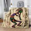 Indian retro style lunch break blanket flannel blanket digital printing gift blanket source