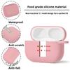 Earphone Case For Airpods Pro 3 (2025) Pro3 Candy Color Silicone All Inclusive Soft Cover with Cleaning Kit+Anti-lost Hand Strap