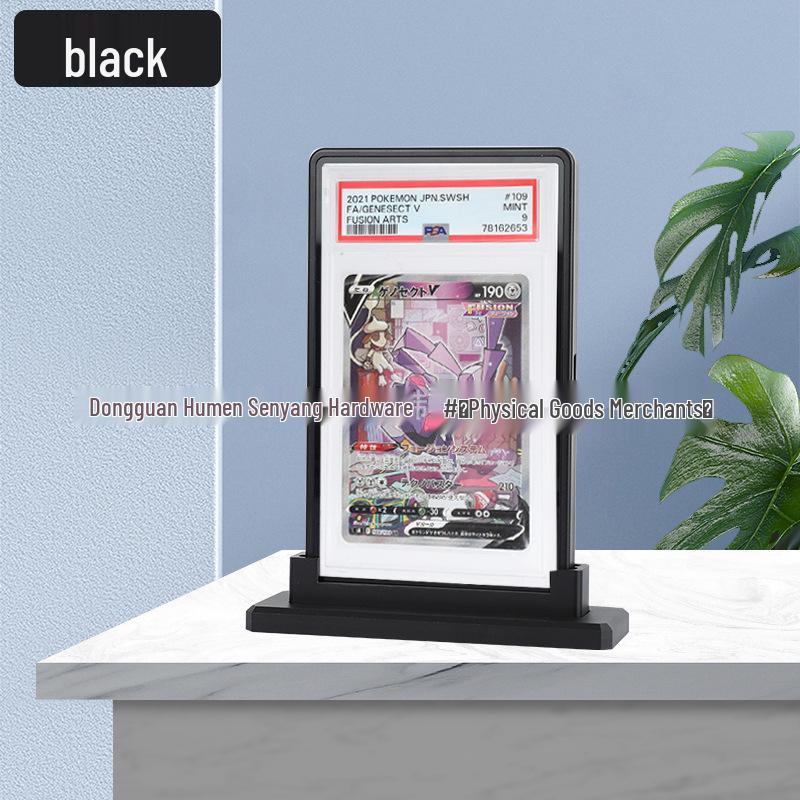 Aluminum Alloy Base for PSA/BGS Graded Card Sleeves - Compatible with CCIC Game, Star, and Pokémon Cards