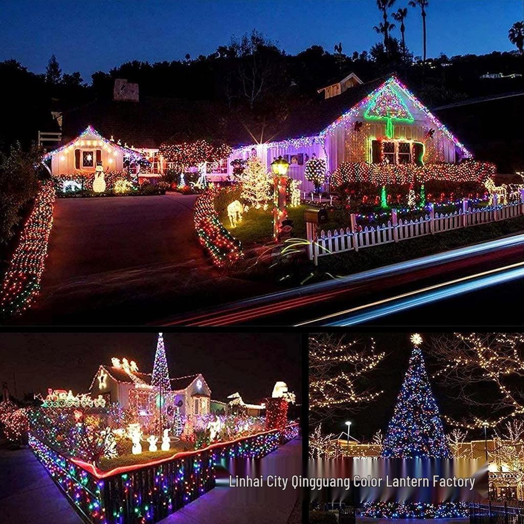 Waterproof Solar LED Copper Wire Lights with Remote - Outdoor Decorative Lights for Camping & Christmas