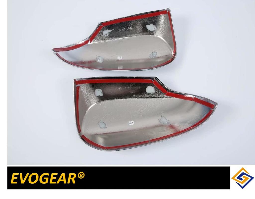 EVOGEAR Side Mirror Covers for Toyota Prius 50 Prius Camry 70 and 10th Generation XV70 Compatible/Replacement C-HR, Series, PHV, Series, CHR, C-HR