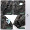 Men's Camouflage Workwear Set: Elastic, Anti-Scald, Wear-Resistant for Spring/Autumn - Ideal for Auto Repair & Welding.