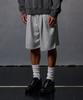Peideomeonteu [2-Piece Bundle Discount] Solid One-Pleat Bermuda Sweat Shorts_4 Colors 3 Sizes