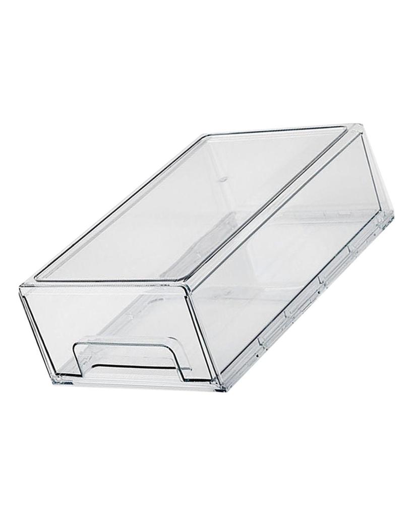 Acryl Schreibtisch Organizer Schublade Große Kapazität Rechteckig Geformt Transparent Desktop Storage Box für