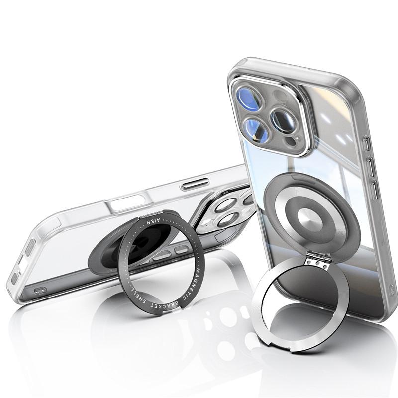 

Полное покрытие, супер-устойчивый к падениям, вращающийся на 360 градусов чехол-кронштейн с пленкой для объектива для Apple iPhone 16 15 14 13 12 Plus Pro Max, защитная задняя крышка For iPhone 15 Pro Max прозрачный белый