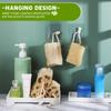 2pcs Natural Egyptian Loofah Exfoliating Body Scrubber Multi-purpose Kitchen Sponge Highly Absorbent Non-stick Dishwashing Brush