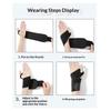1/2Pcs Adjustable Wrist Brace Perfect For Support Wrap Strap Hand Carpal Tunnel Brace Fitness Suitable Both Right Left Hand