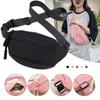 Women Mens Waist Bag Waterproof Fanny Pack Adjustable Strap Chest Messenger Bag Outdoor Sports Phone Headset Storage Organizer