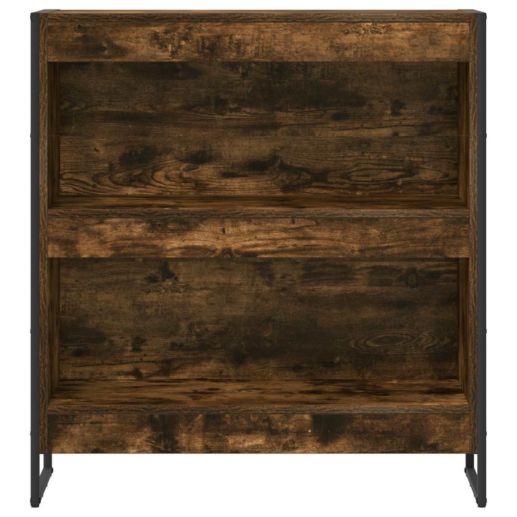 Bookshelf 80 x 30 x 86.5 cm Engineered Wood Smoked Oak