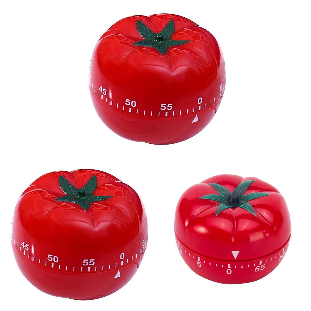 Large Tomato Electronic Kitchen Timer With Reminder For Meal Preparation