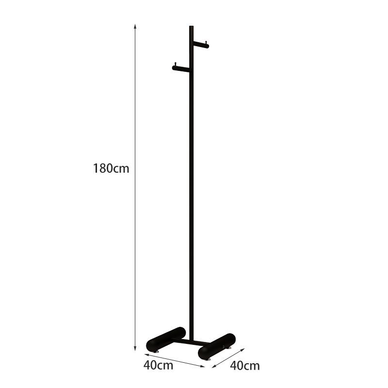 Minimalist Floor-Standing Hanger Rack for Men's and Women's Clothing Displays