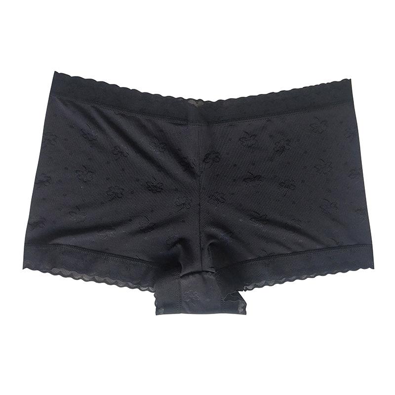 Girls' Mid-Waist Anti-Wrinkle Boxer Briefs - Summer Solid Color Shorts