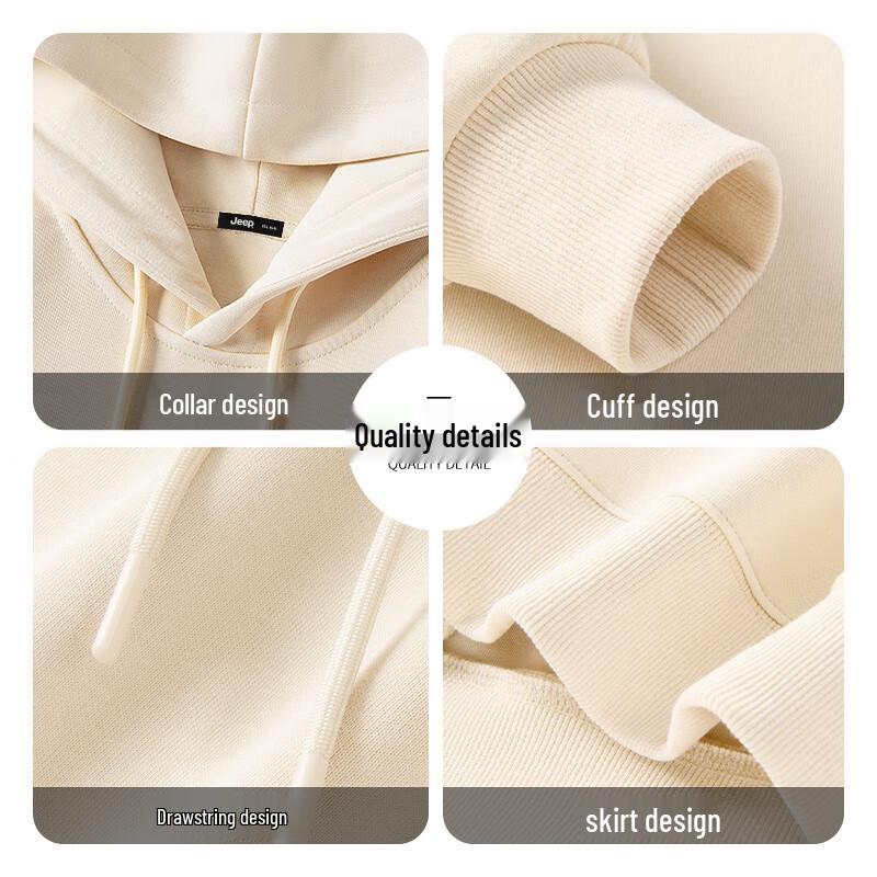 Jeep Men's Heavyweight Hooded Sweatshirt