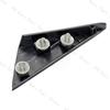 2PCS For 2016- Hyundai Tucson Rearview Side Mirror Corner Triangle Molding Trim Cover Panel Lid 86180D3000 86190D3000
