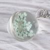 Flower Specimens Bookmark Pendant Metal Book Mark School Office Supply