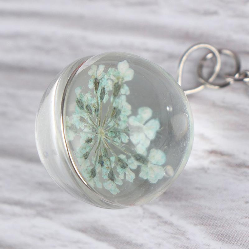 Flower Specimens Bookmark Pendant Metal Book Mark School Office Supply