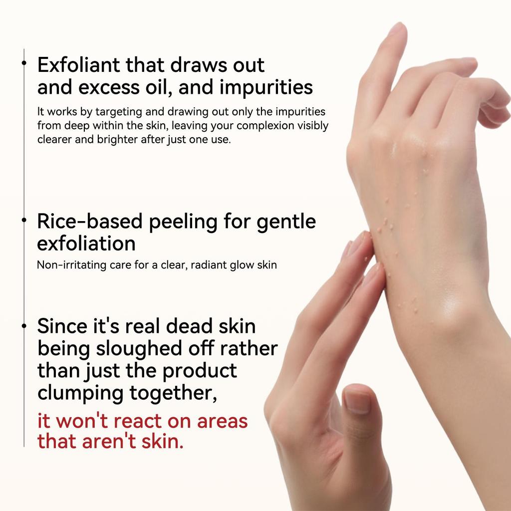 Exfoliating Black Rice Ampoule-Gentle Peel & Deep Hydration-Leaving Skin Cleaar And Smooth-Suitable For All Skin Types, 100ml