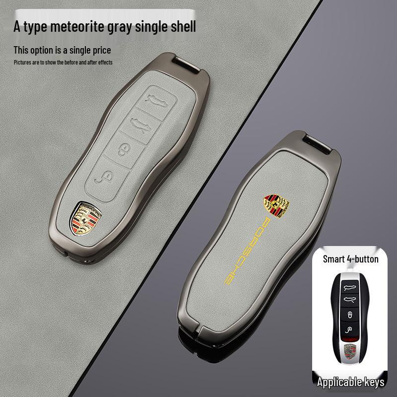 Funda de Carcasa para Llave Porsche para Cayenne, Panamera, Macan, 911, 718, Taycan