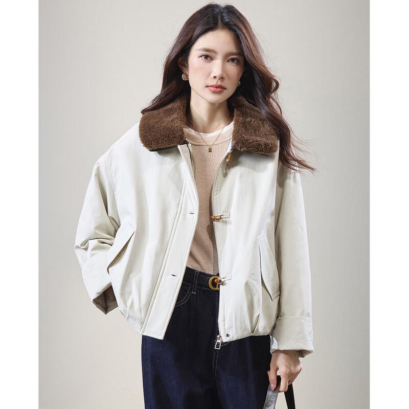 TERRE BLEUE Women's Quilted Winter Padded Jacket