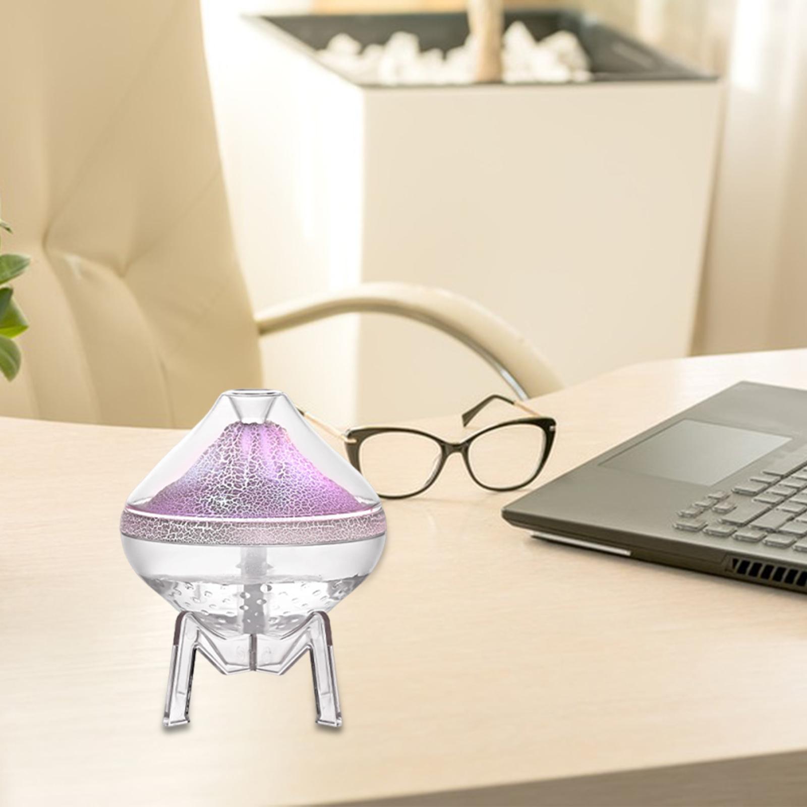 

Air Humidifier Silent 360ml Large Capacity Desktop Humidifier Cool Mist Maker Small Humidifier for SPA Bedroom Living Room Hotel белый