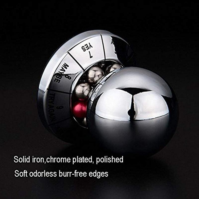 Prophezeiung Schicksal Entscheidungsball Entscheidungsträger Ball Home Office Finger Spinner Anti-Stress-Dekompressionsspielzeug Desktop-Dekoration Geschenk