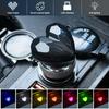 7 Colors Changing USB Car Interior Ambient Atmosphere Light LED Decorative Heart Type Lights for Auto Reading Lamp Decorations