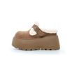 Pantofole Invernali con Plateau Alte 7cm per Donna Moda Peluche Calde Casual Cotone Pantofole Comfort Fondo Spesso Scarpe Donna Zapatos Mujer