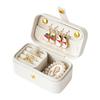 Mini Portable Jewelry Organizer Travel Mini Gift Storage Boxes Earring Necklace Display Ring Holder Packaging Boxes Jewel Holder