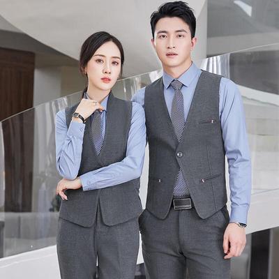Trolman Unisex Professional Business Vest Suit