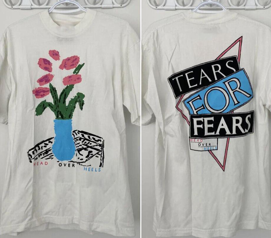 Tears for Fears Head Over Heels 2 sided Adult T-Shirt AE114 M