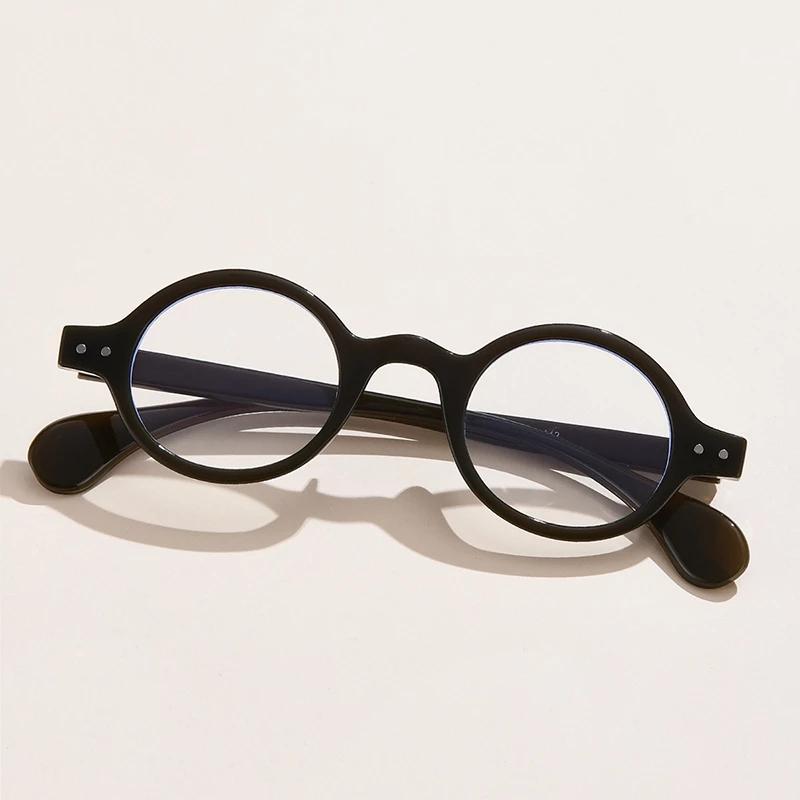 Runde Lesebrille Herren Blaulichtfilternde Korrektionsbrille Damen