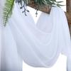 Chiffon Drapery Densed Stretch Yarn Wedding Arch Outdoor Background Draping Fabric Photography Props