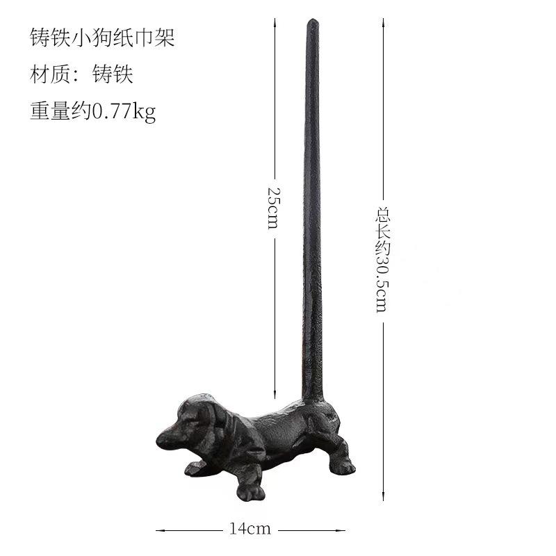 

Long Necked Animal Tissue Holder Iron Storage Rack Paper Towel Holders Ornament Napkin Holder Paper Rack Plastic Wrap Holders